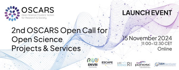 Launch Event - 2nd OSCARS Open Call for Open Science Projects & Services