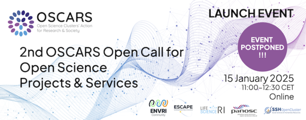 Launch Event - 2nd OSCARS Open Call for Open Science Projects & Services