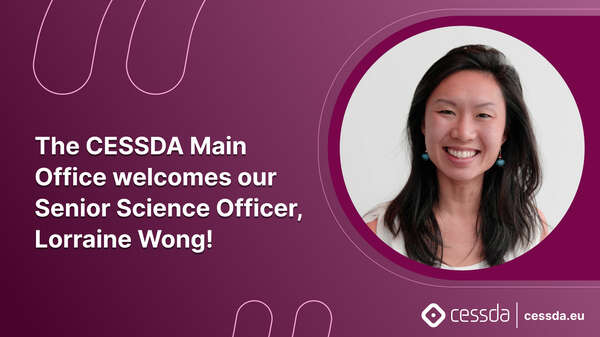  The CESSDA Main Office welcomes our Senior Science Officer, Lorraine! 