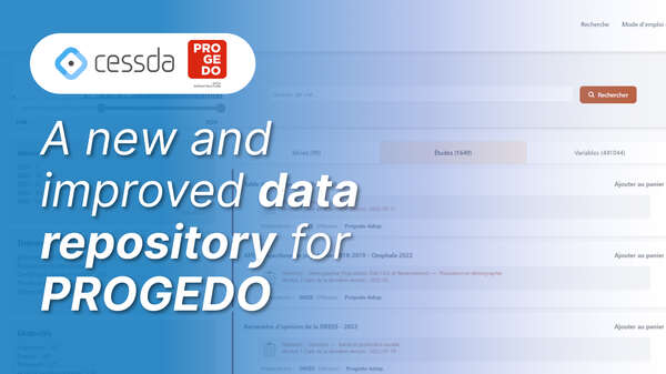 A new and improved data repository for PROGEDO